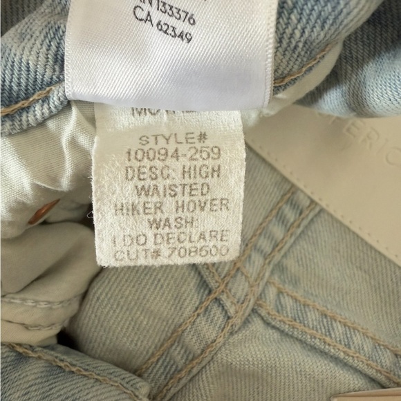 NWT MOTHER Superior High Waisted Hiker Hover in I Do Declare Size 30 - Picture 5 of 10